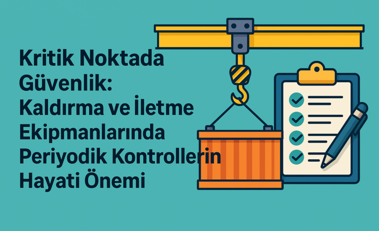 Kritik Noktada Güvenlik: Kaldırma ve İletme Ekipmanlarında Periyodik Kontrollerin Hayati Önemi